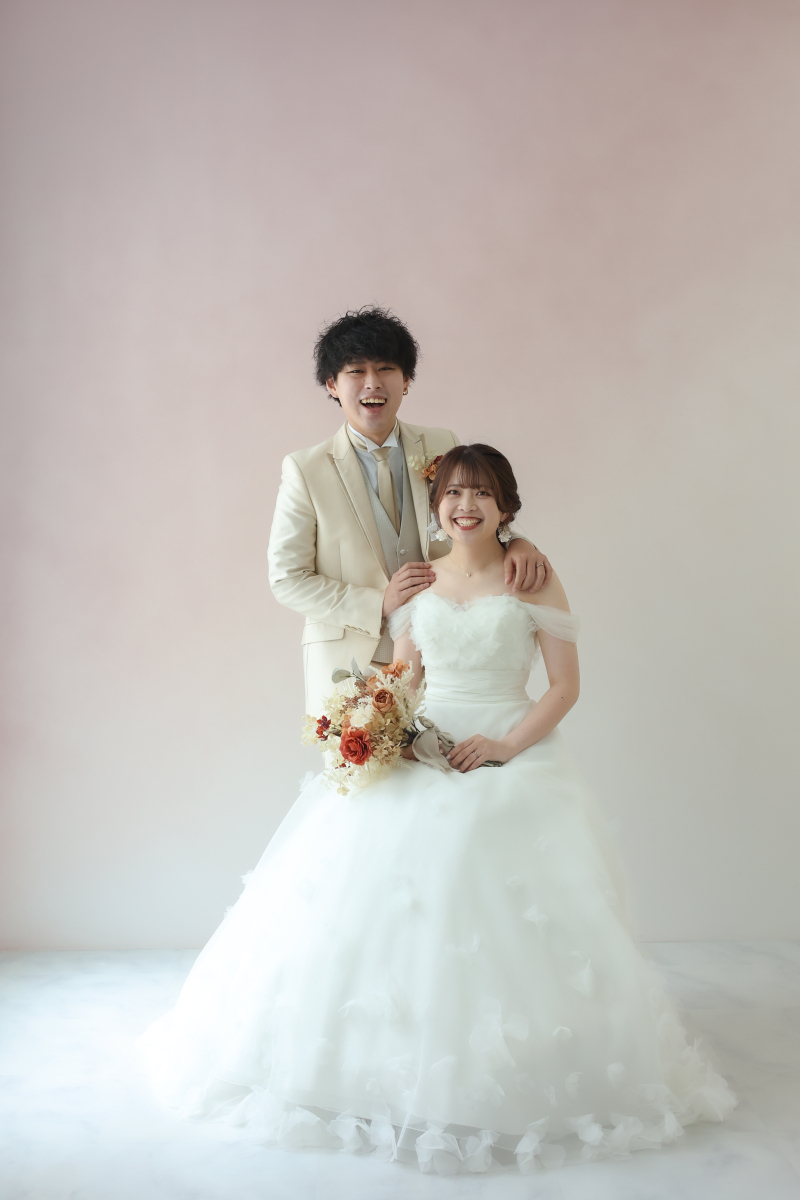 白タキシード✖︎ウエディングドレス