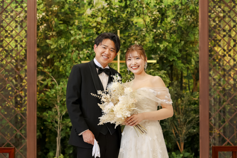 【洋装スタジオ】おふたりらしさを形に