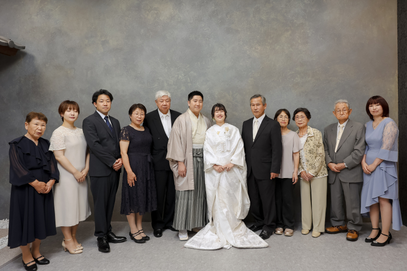 【和装洋装スタジオプラン】ご家族との時間を形に