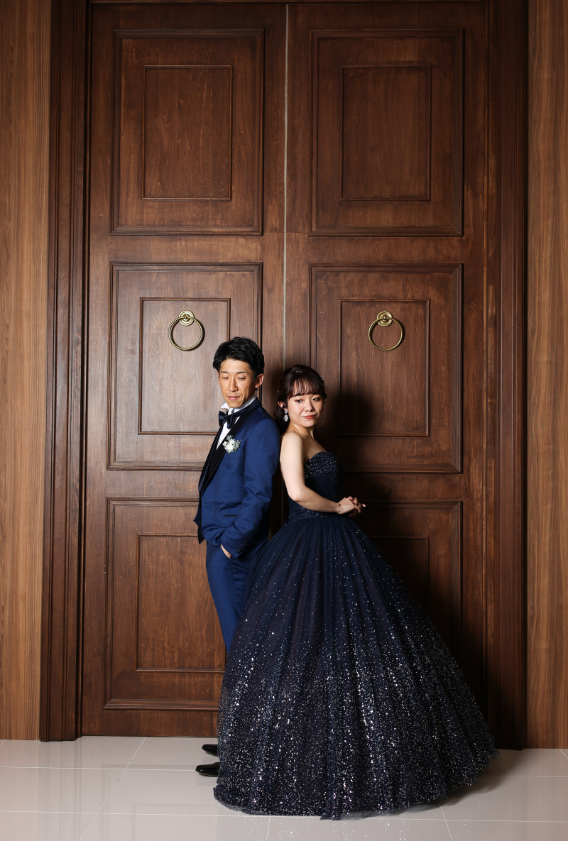 お次はカラードレス