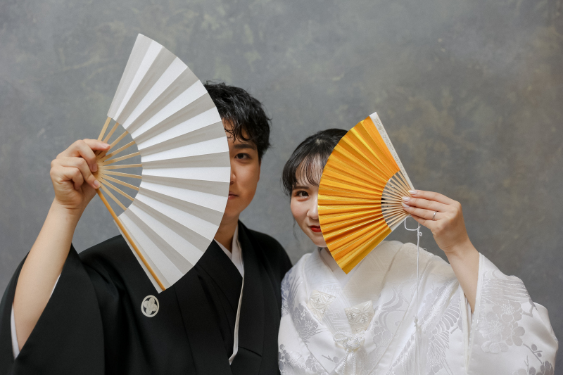 和装といえばお扇子も
