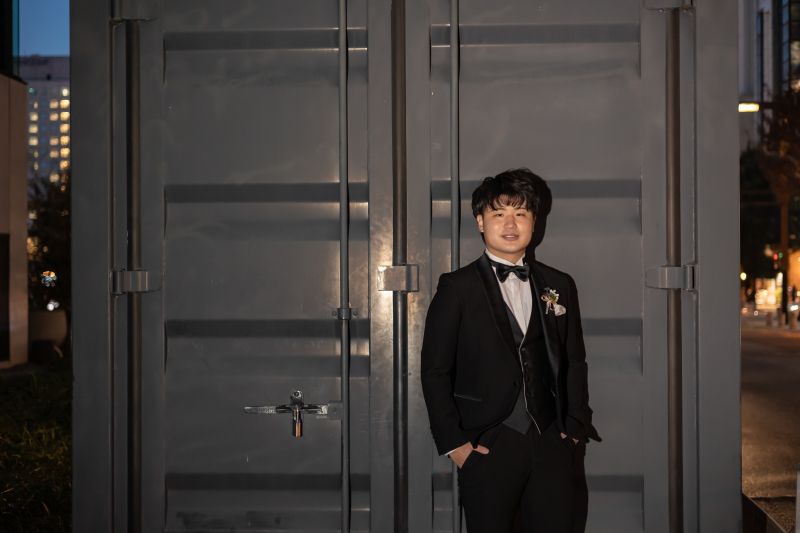 新郎様ソロショット