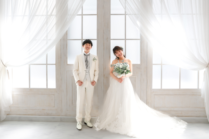 【洋装スタジオプラン】幸せに包まれる空間