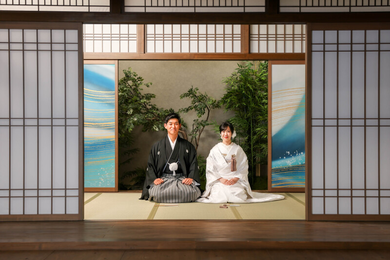 屋内庭園の定番カットといえばこれ!