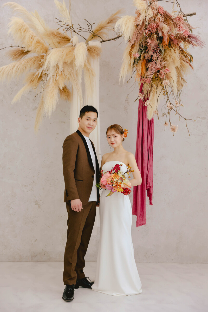 シンプル×お花