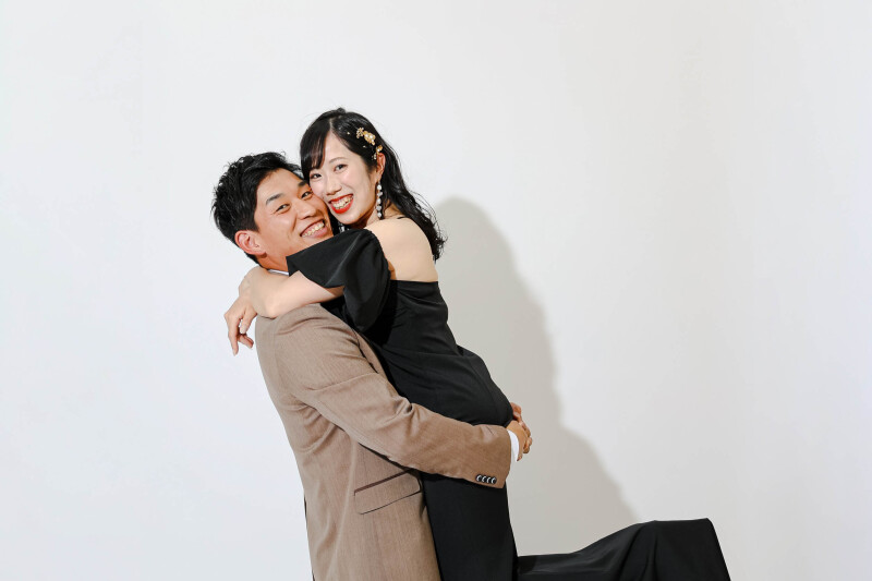 最後ははっちゃけた一枚を!