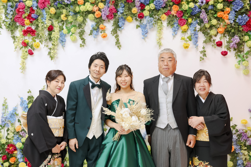 【和装洋装スタジオプラン】ご家族との時間を