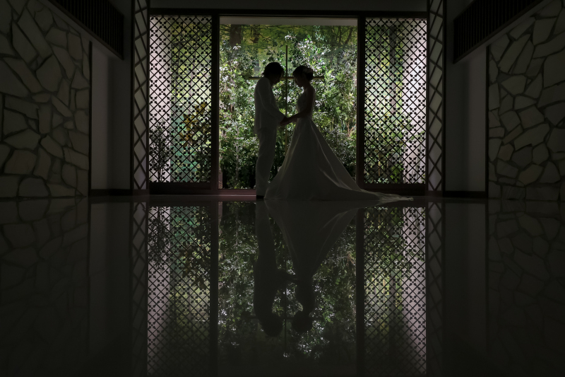 本格的なチャペルでの撮影