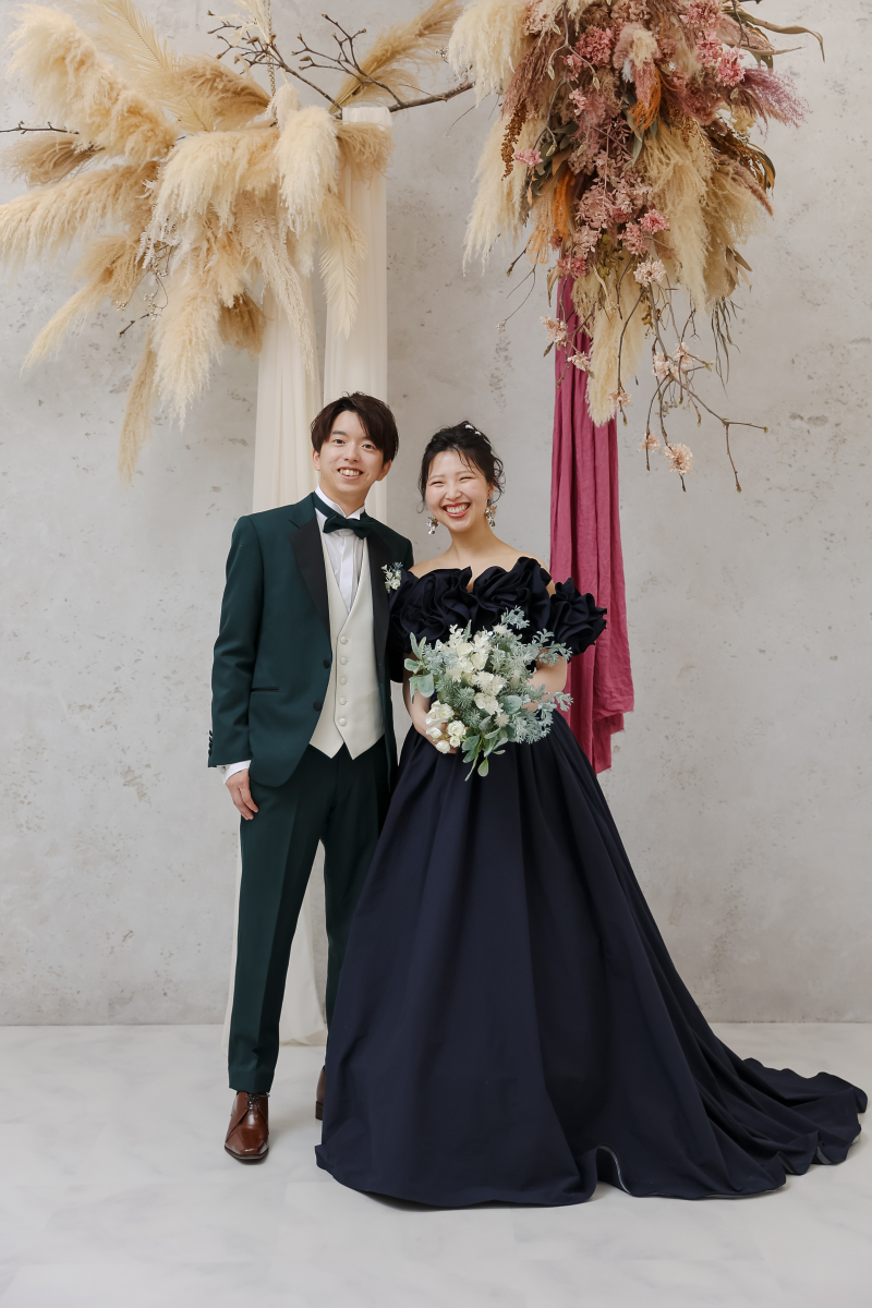 洋装に衣装チェンジ