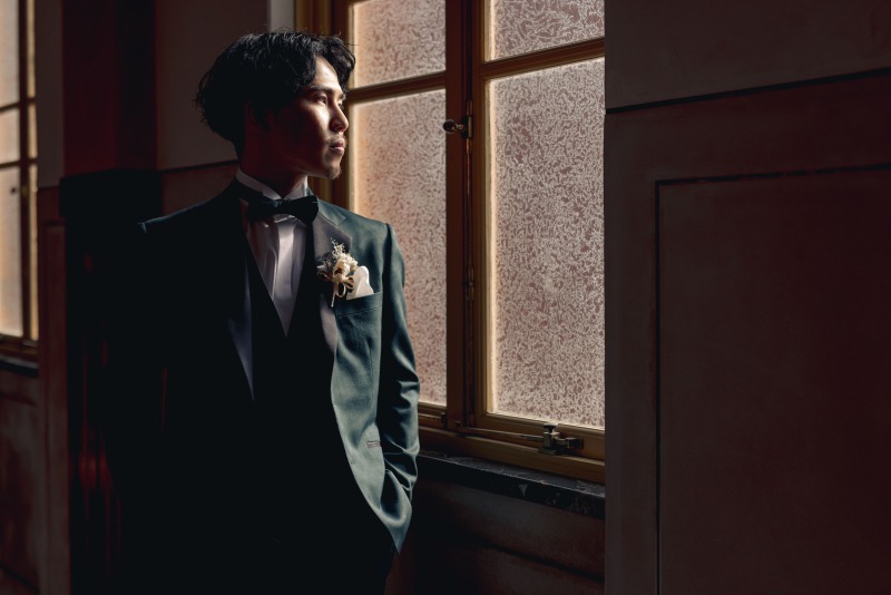 新郎のソロカットもとっても素敵♪