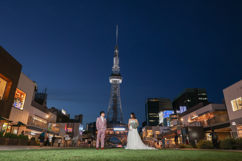 久屋大通でのロケーション