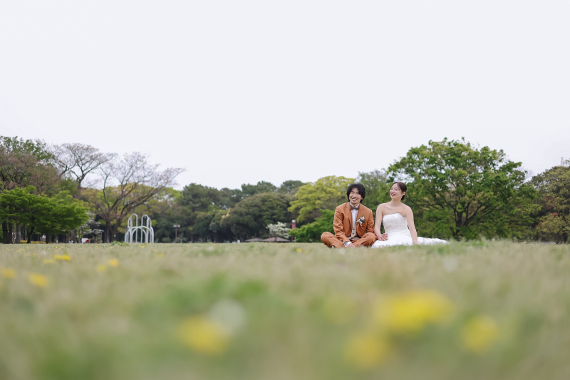 洋装に着替えてロケーション撮影へ!