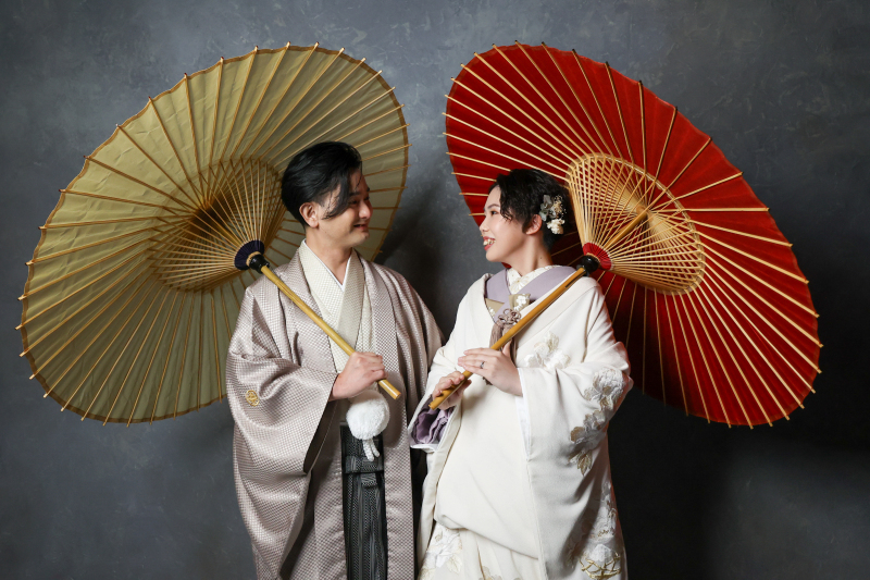 和装撮影スタート!