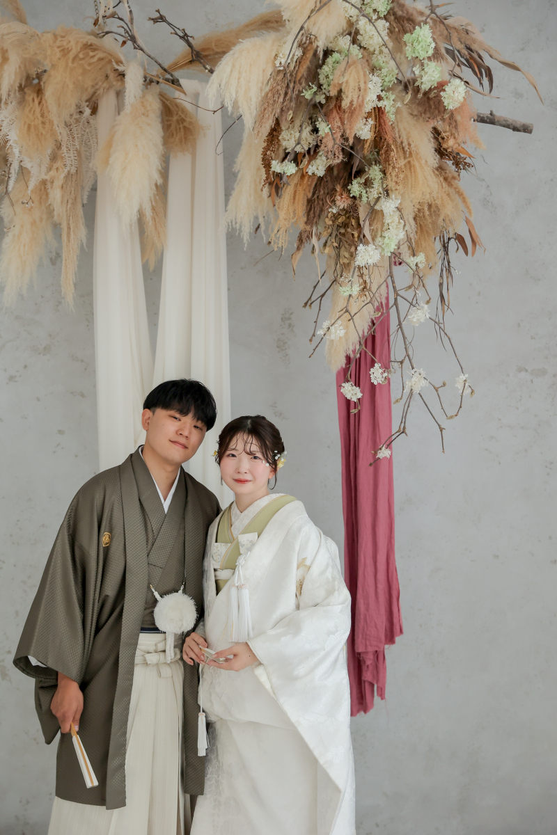 和装を彩るナチュラル空間