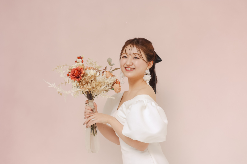 新婦様のソロショット