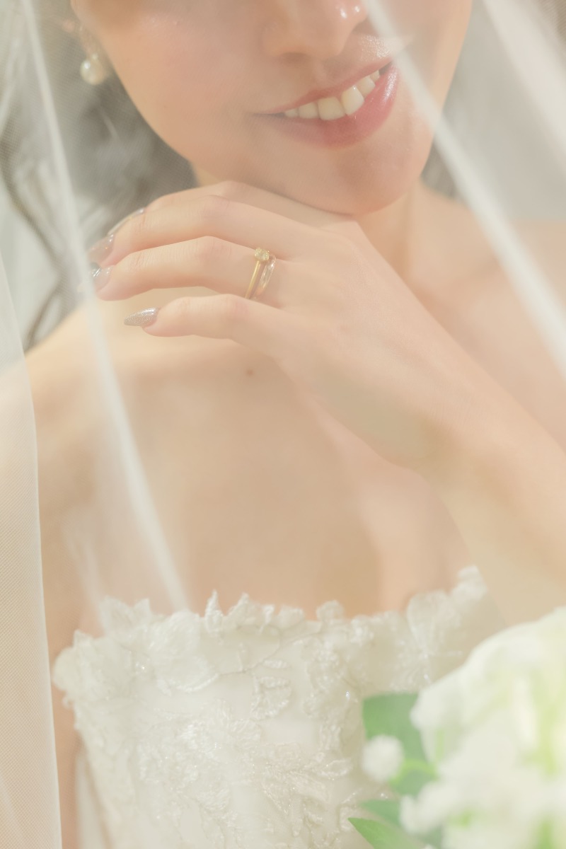 大切な指輪も一緒に