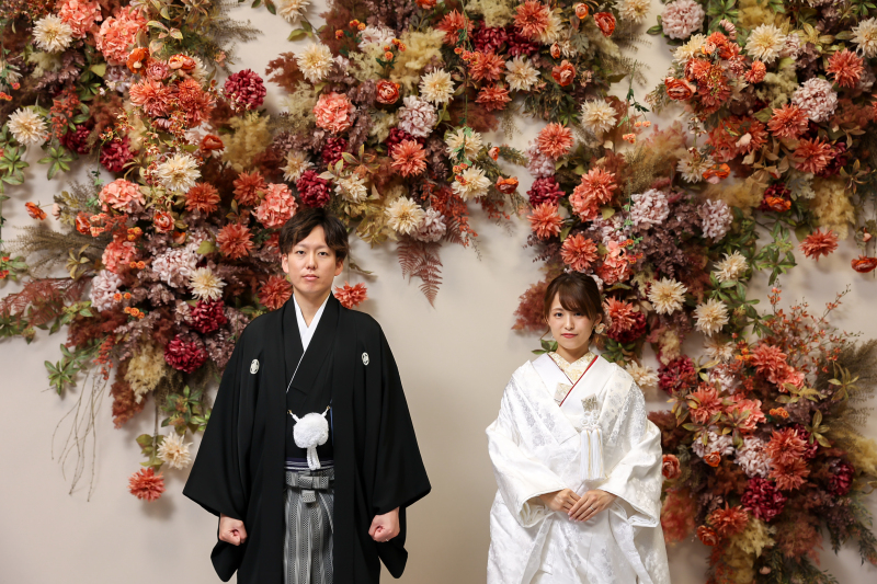 支持率高め!お花のブース!