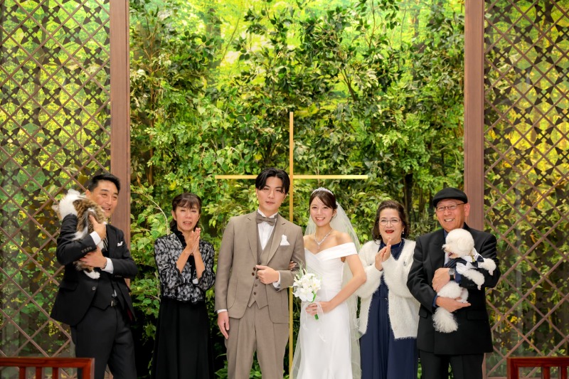 ご家族ショット