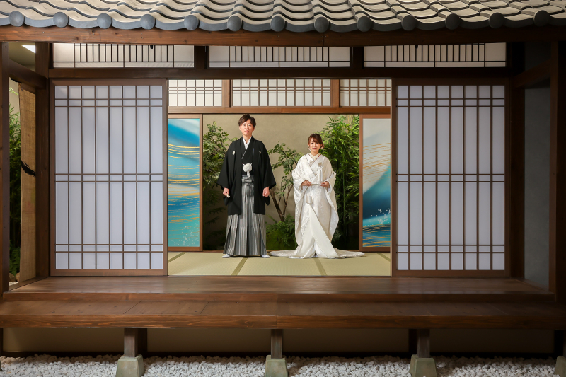 続いては和の雰囲気での撮影!