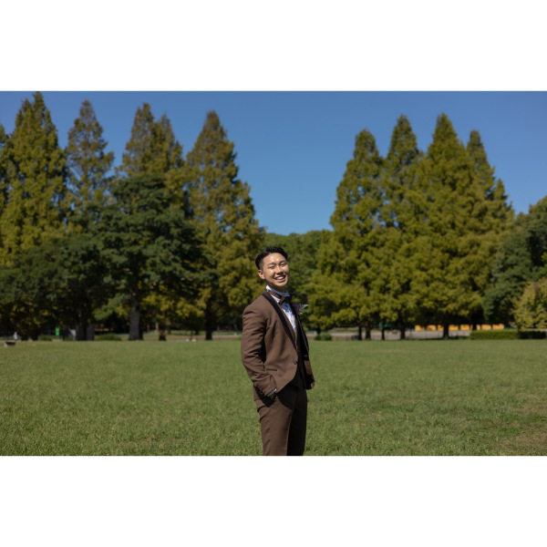 新郎様ソロショット