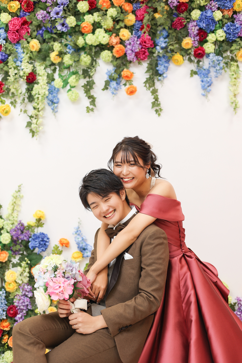 カラードレスにチェンジ！！