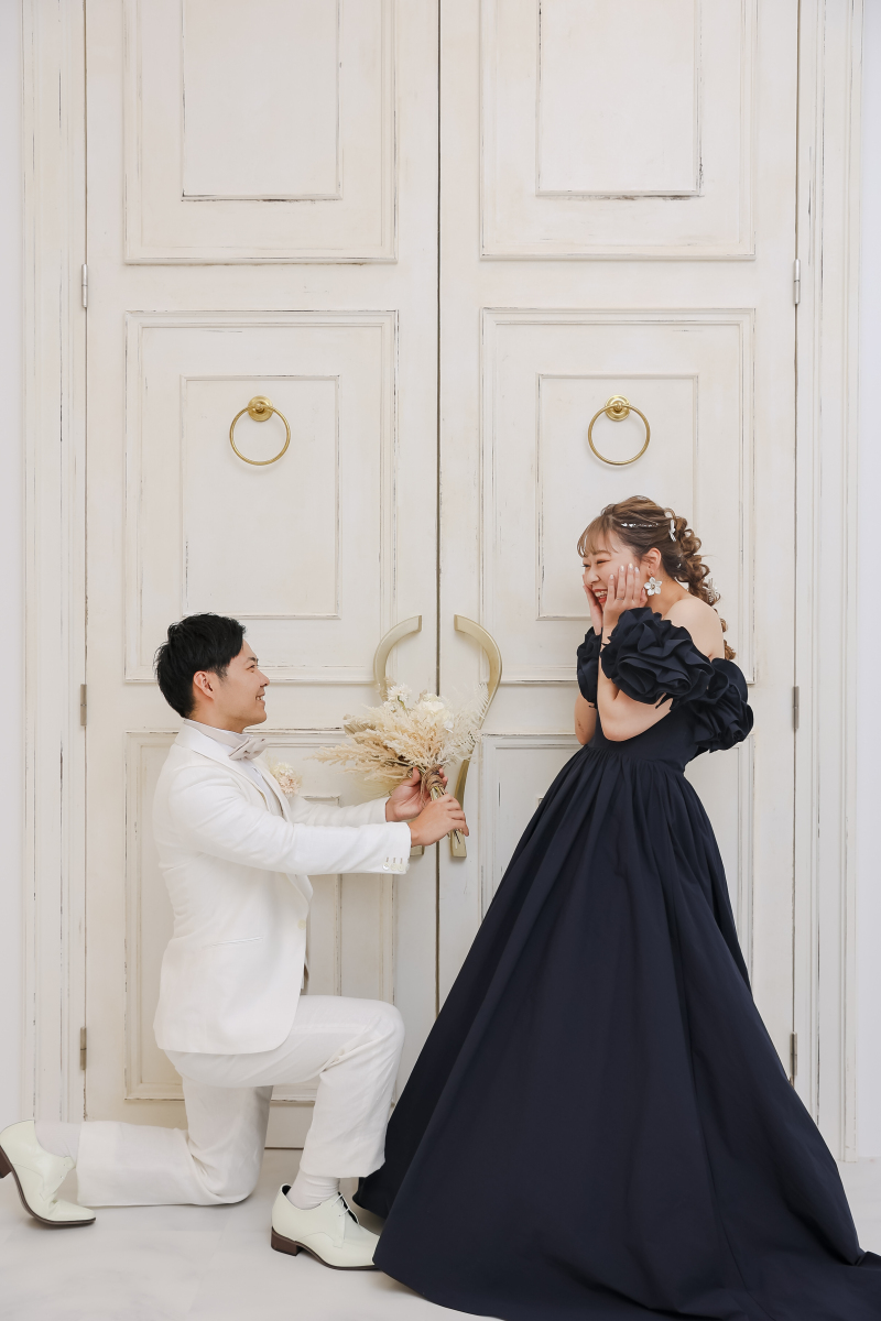 花束をプレゼント!?