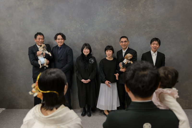 家族が集う節目の一日