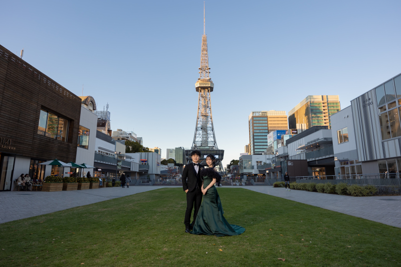 【洋装スタジオ洋装ロケーションプラン】スタジオも街フォトも