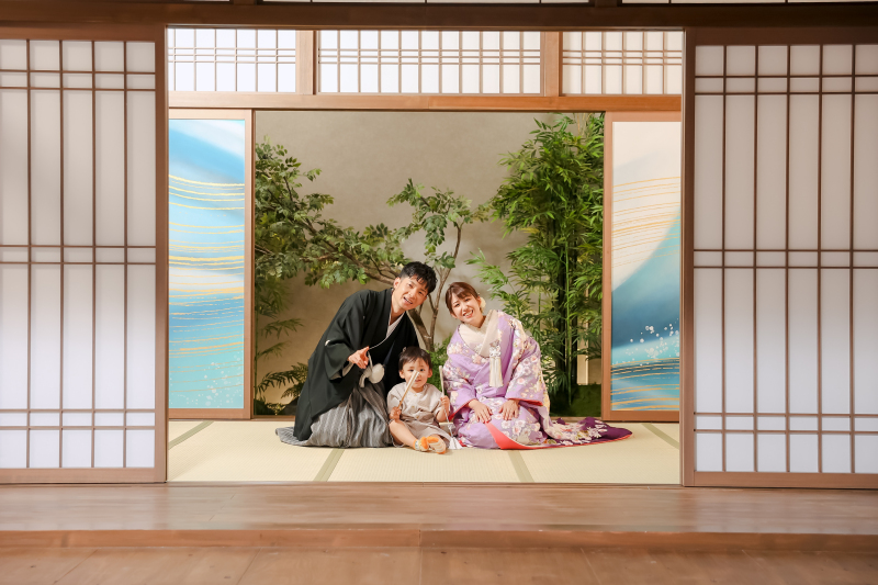【和装スタジオ洋装スタジオプラン】大切な人たち