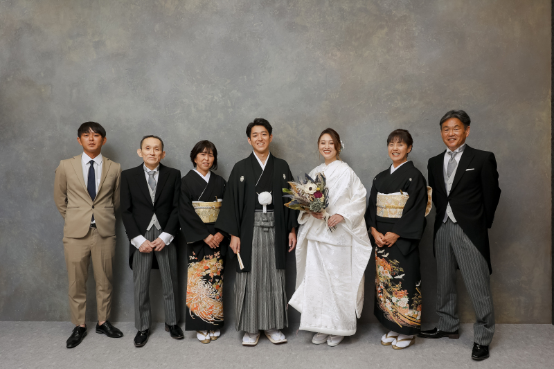 ご家族揃ってラストカット!