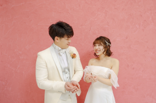 【和装洋装スタジオプラン】おふたりらしさ全開で