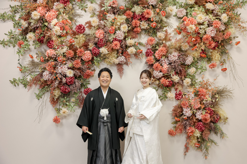 和装での撮影