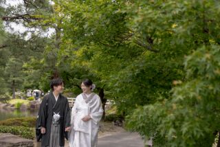 日本庭園で紡ぐ新たな門出