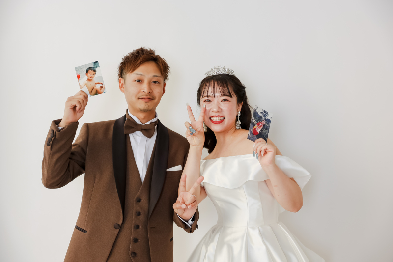 幼少期のお写真と!