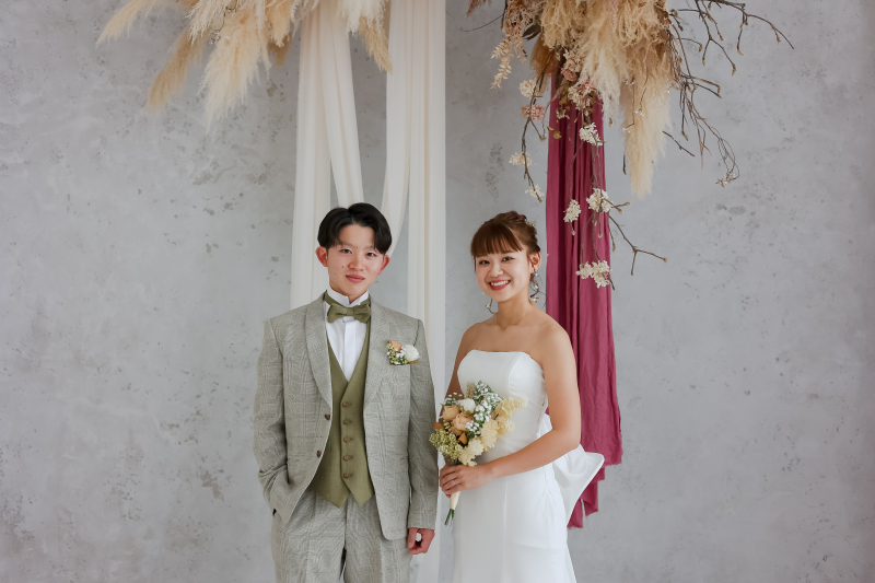 続いて洋装撮影へ!