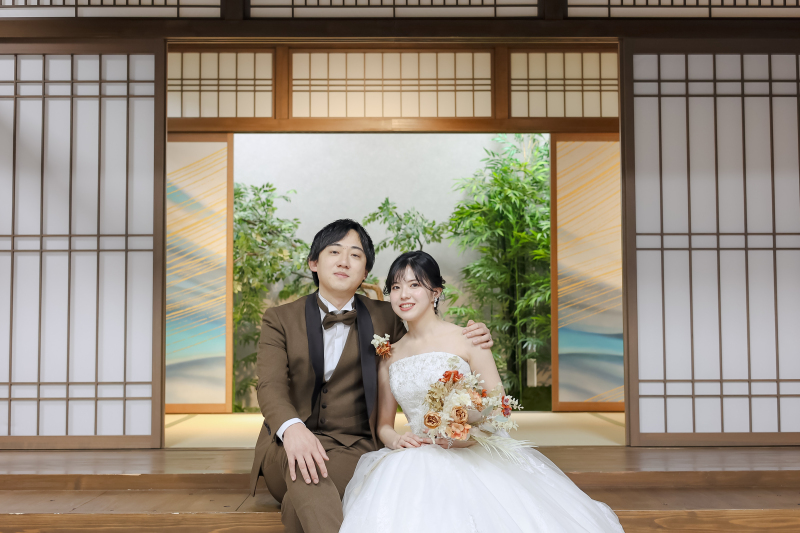 カッコいい新郎様&可愛らしい新婦様