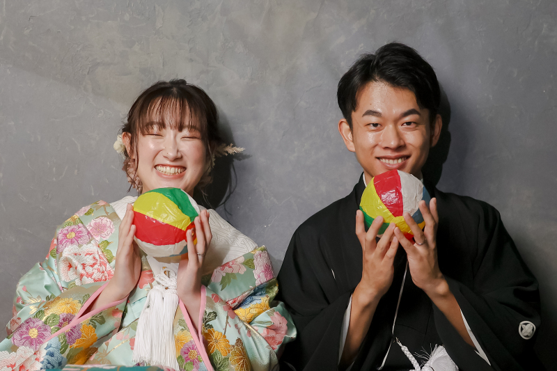 らしさ全開の二人