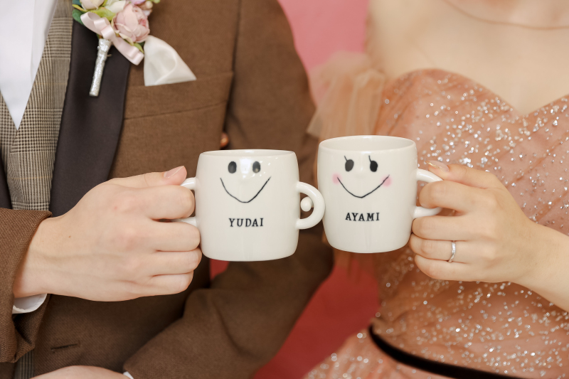 お二人の思い出と形に残る一枚を