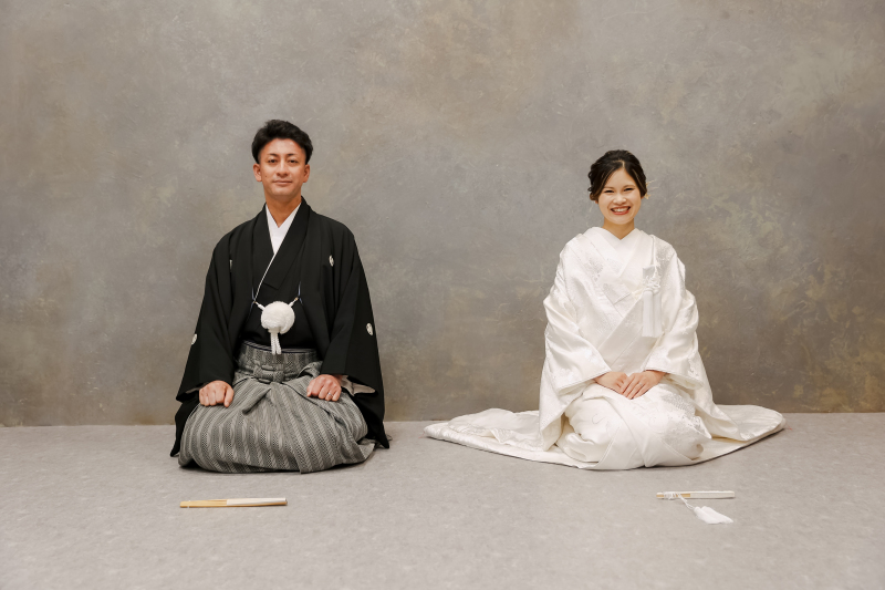 おふたり並んでご挨拶