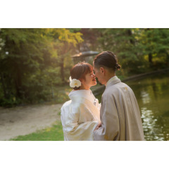 【洋装スタジオ和装ロケーションプラン】ご家族様とのお時間も大切に