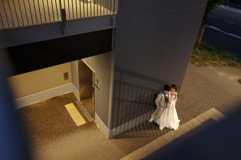 お二人が輝いて写ります