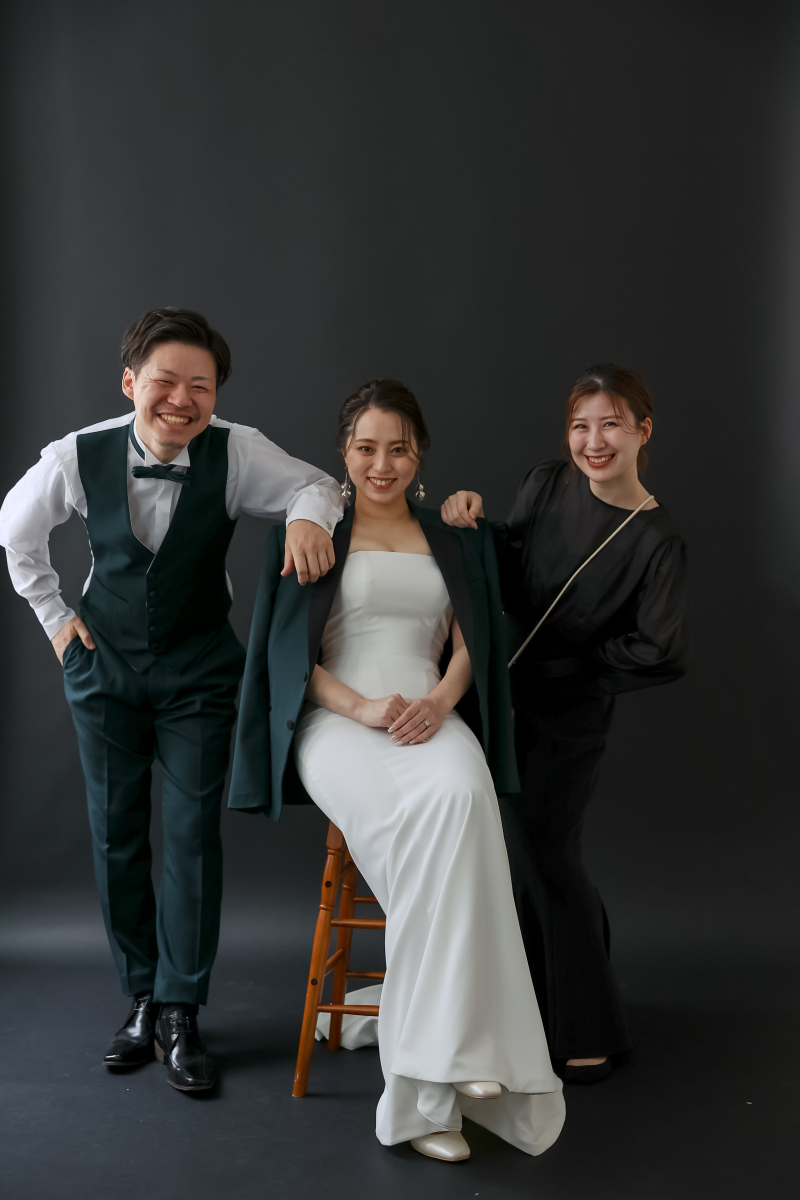 スタッフとも大盛り上がりの撮影でした✴︎