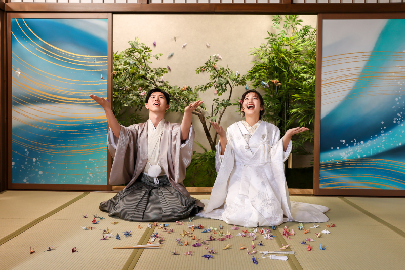 鶴のコンフェッティ