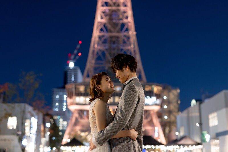 ぎゅっと寄って