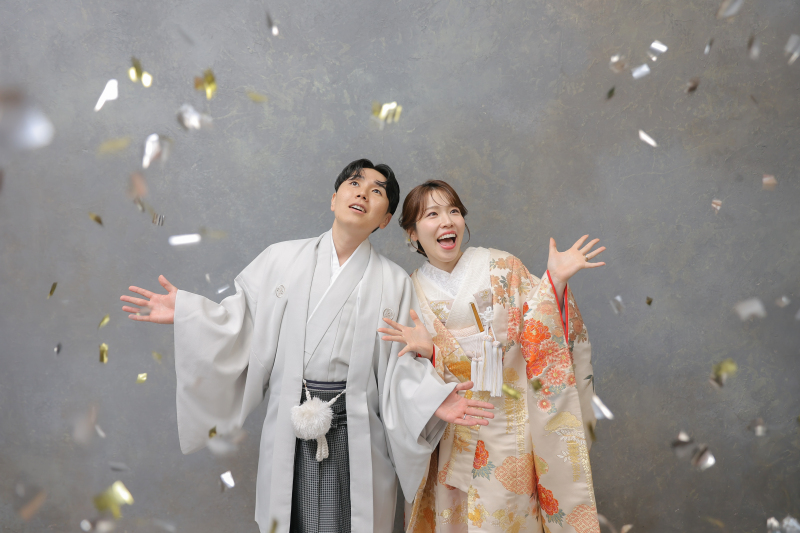 祝福が舞う晴れの日