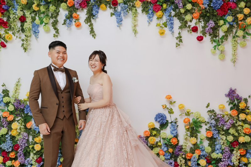 お二人らしくハッピーに