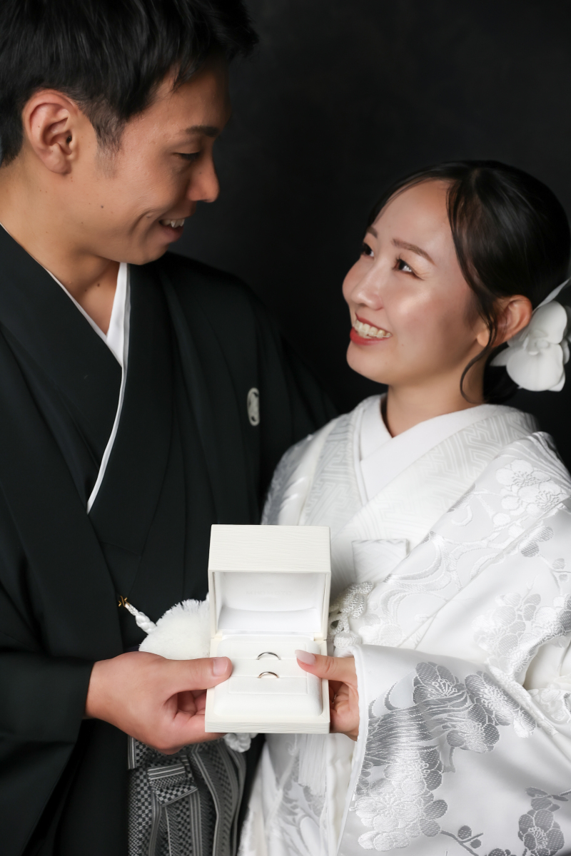 お二人の大切な指輪を