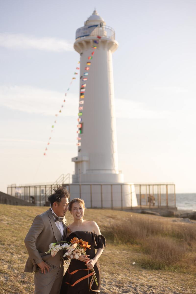 野間灯台に到着!