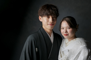 【和装スタジオプラン】洗練されたお二人