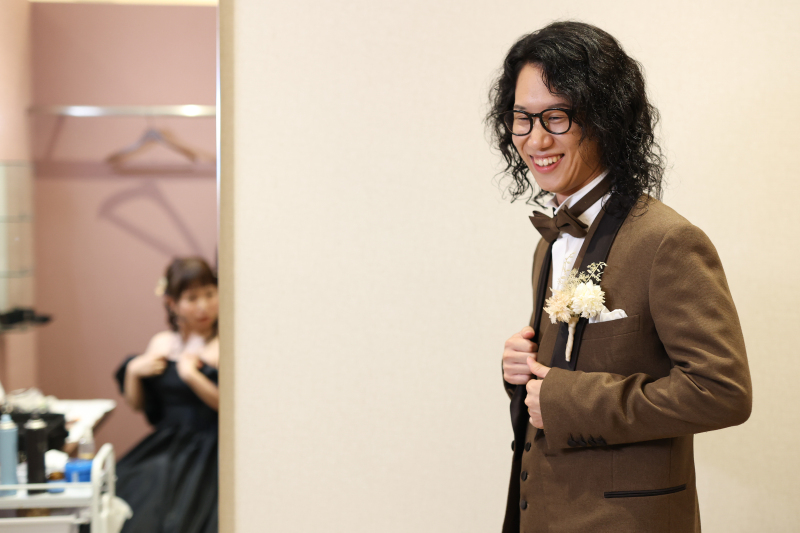 お支度部屋から